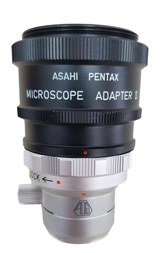 Pentax microscope adapter - pentax, ii